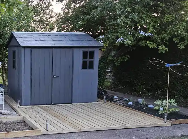 Ketter Shed Build & Deck